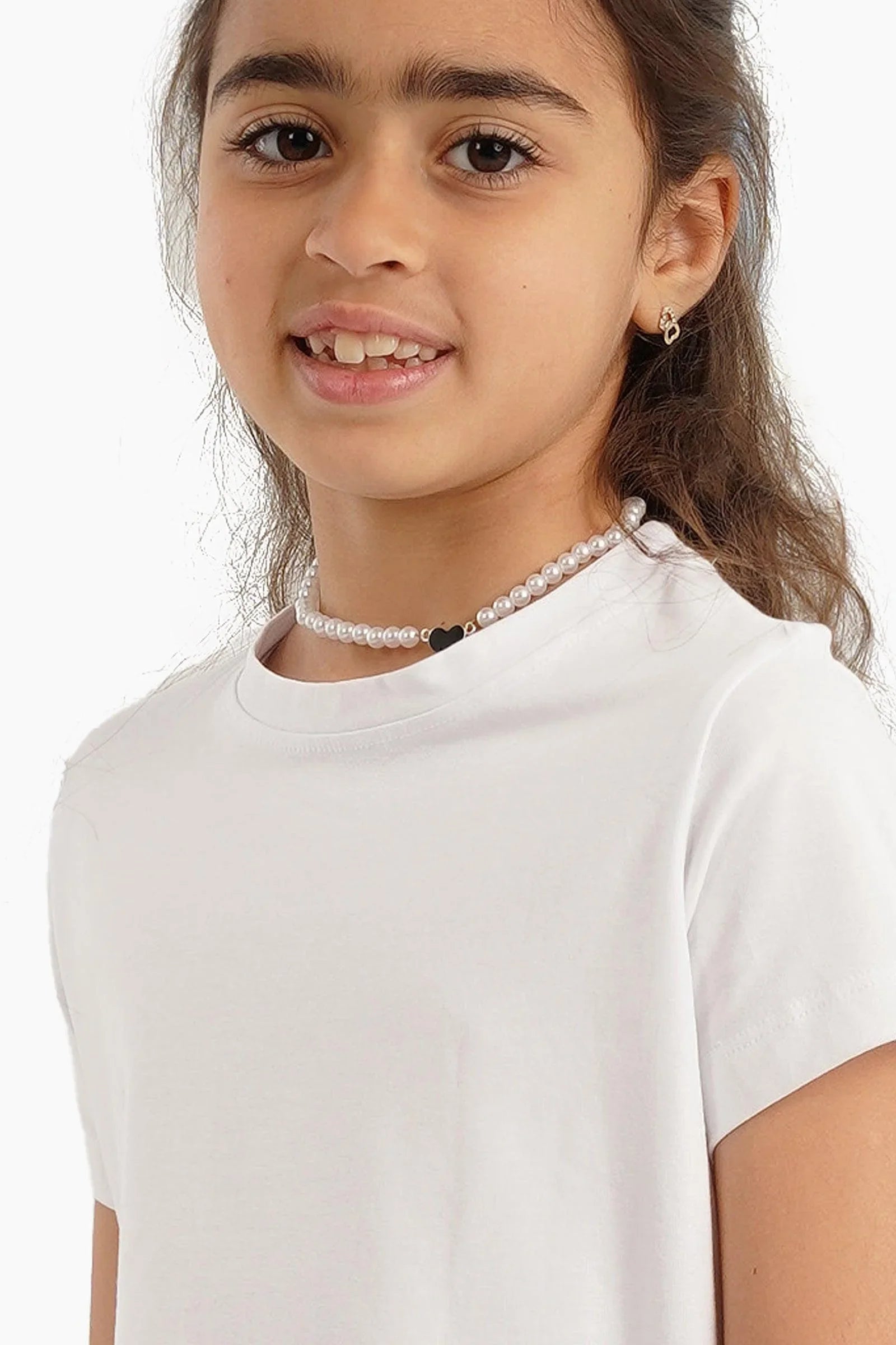 بلوزة بناتية بأكمام قصيرة - Carinasaudi.com