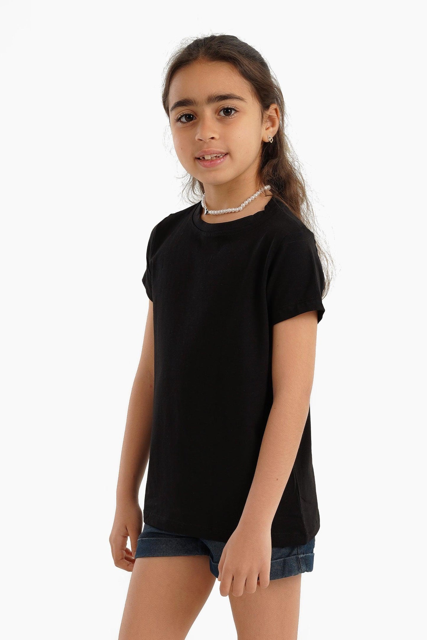 بلوزة بناتية بأكمام قصيرة - Carinasaudi.com