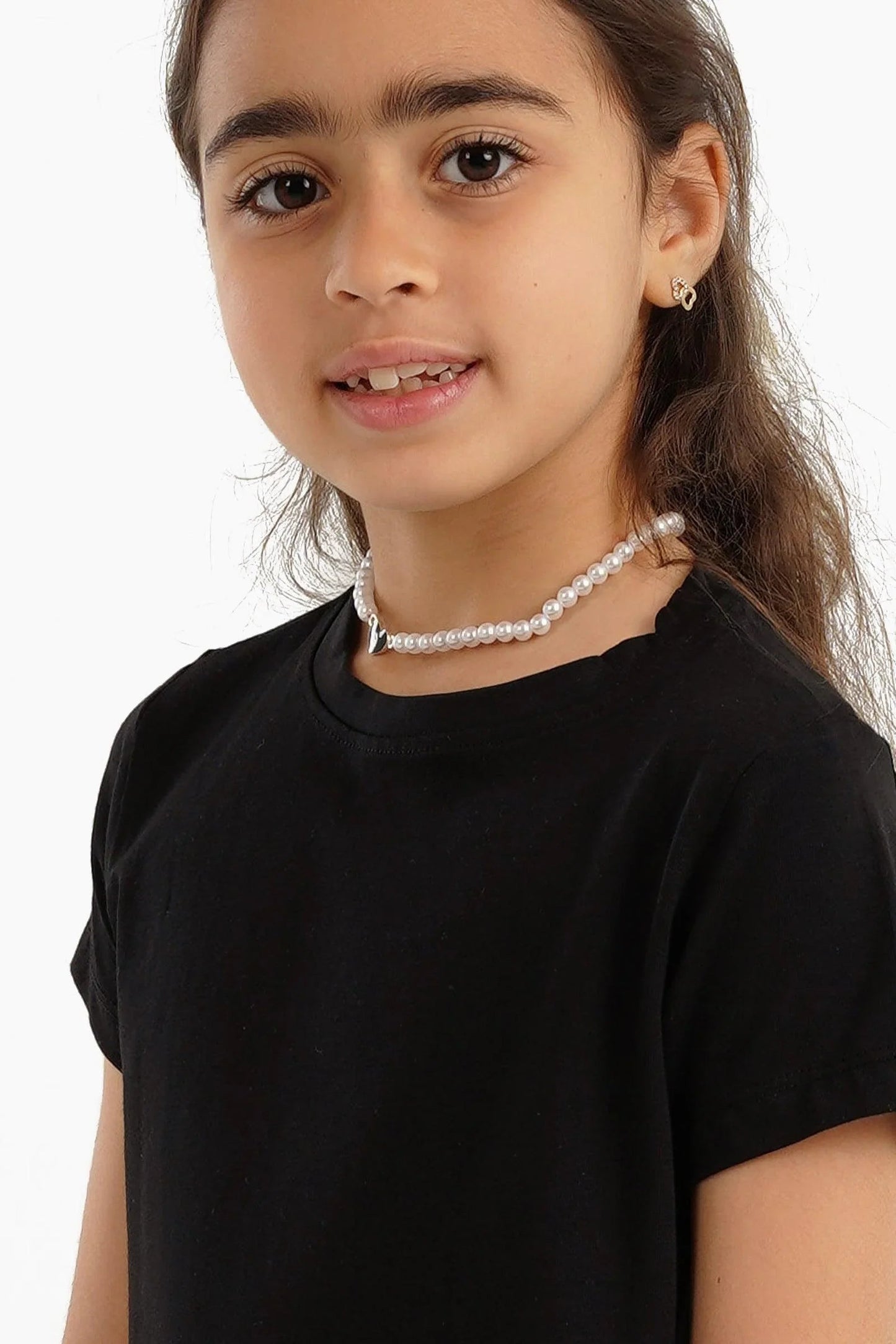 بلوزة بناتية بأكمام قصيرة - Carinasaudi.com