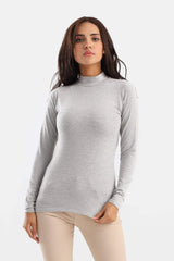 بلوزة بدون رقبة عالية - Carinasaudi.com