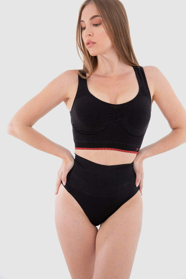 High Waisted Corset Panties