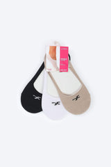 طقم مكون من ۳ جوارب قطنية غير مرئية - Carinasaudi.com