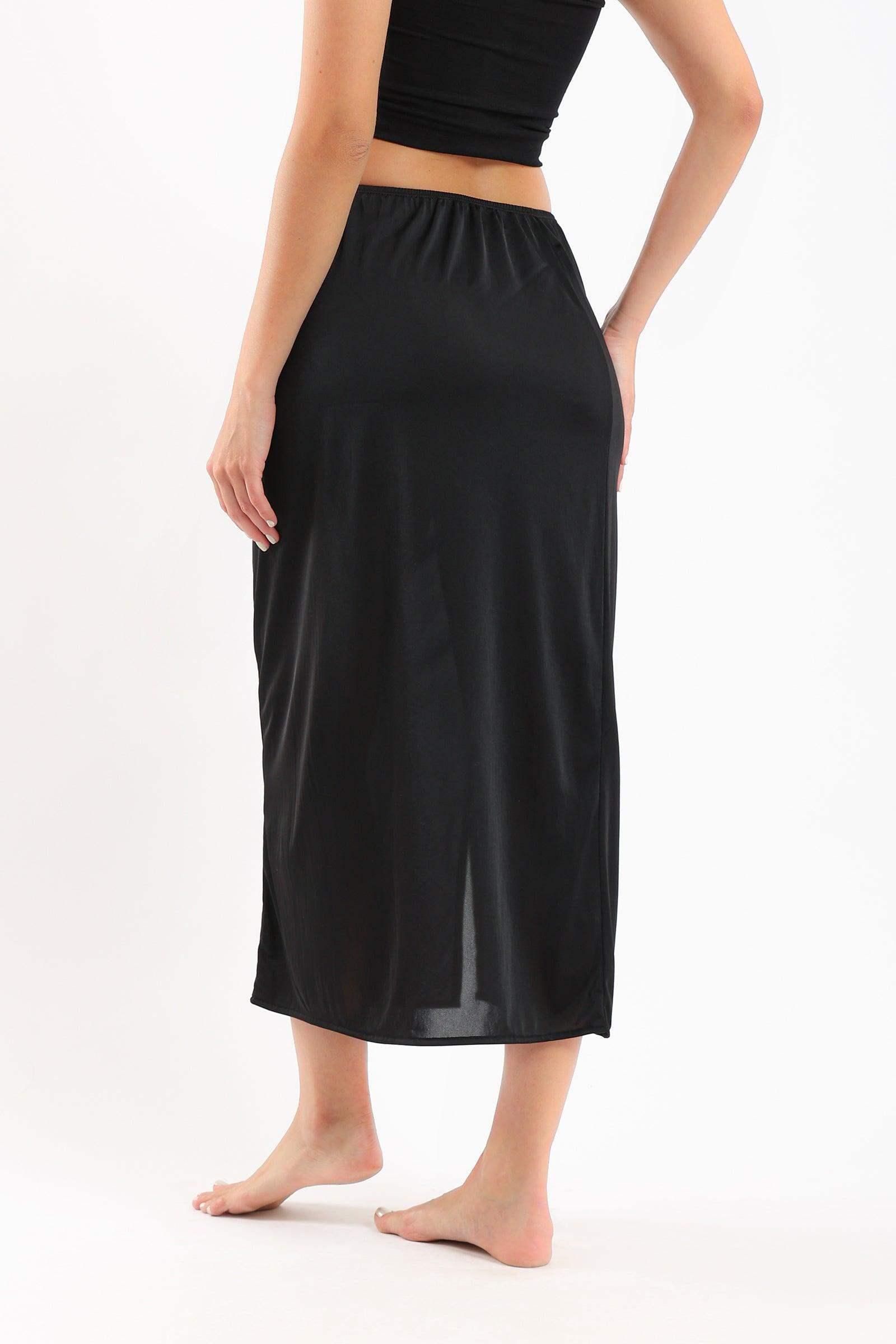 تنورة قطن داخلية متوسطة الطول - Carinasaudi.com