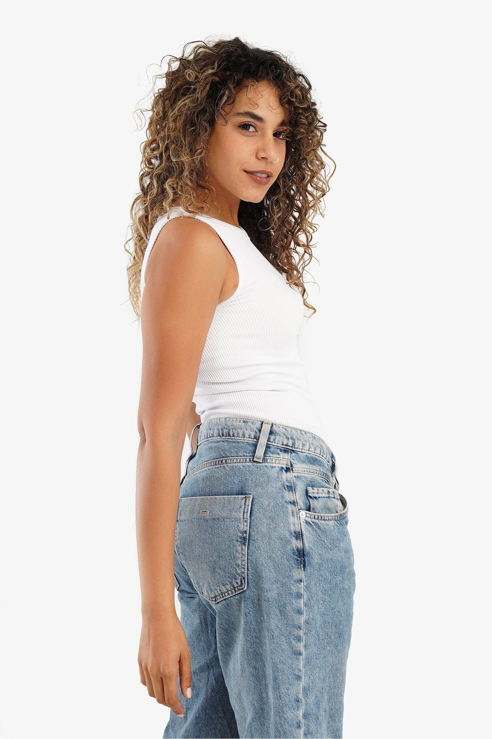 بلوزة مايكروفيبر بدون اكمام - Carinasaudi.com