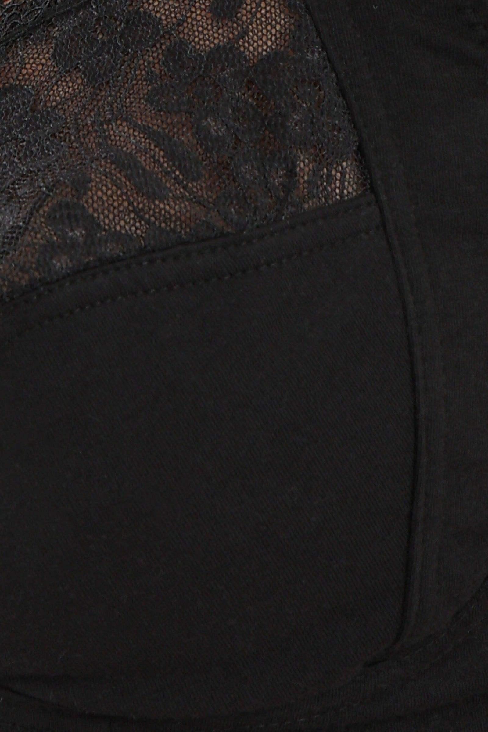 صدرية غير مبطنة بتفاصيل دانتيل - Carinasaudi.com