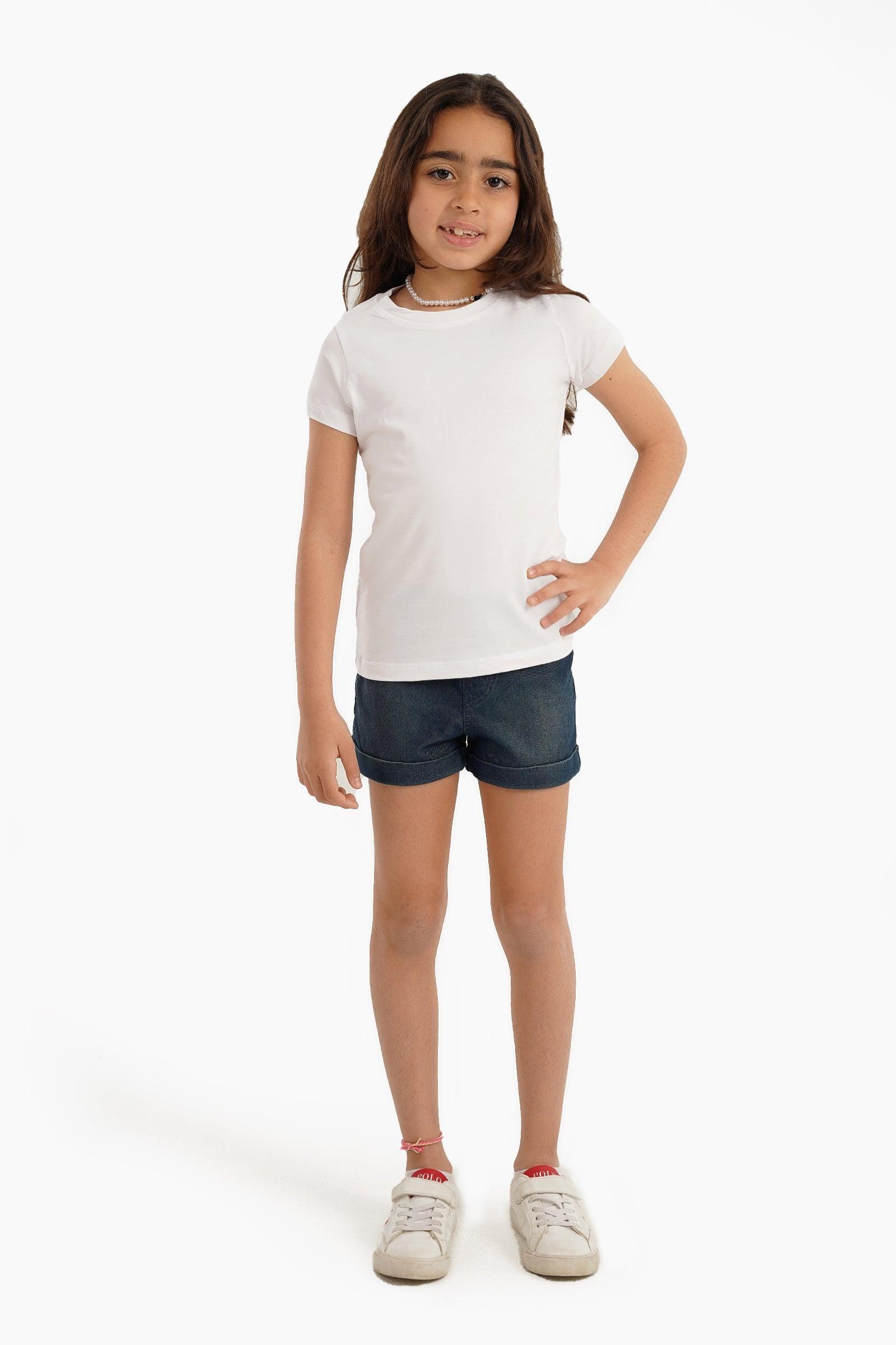 مجموعة من 3 قمصان قصيرة الأكمام للبنات - Carinasaudi.com