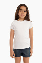 مجموعة من 3 قمصان قصيرة الأكمام للبنات - Carinasaudi.com