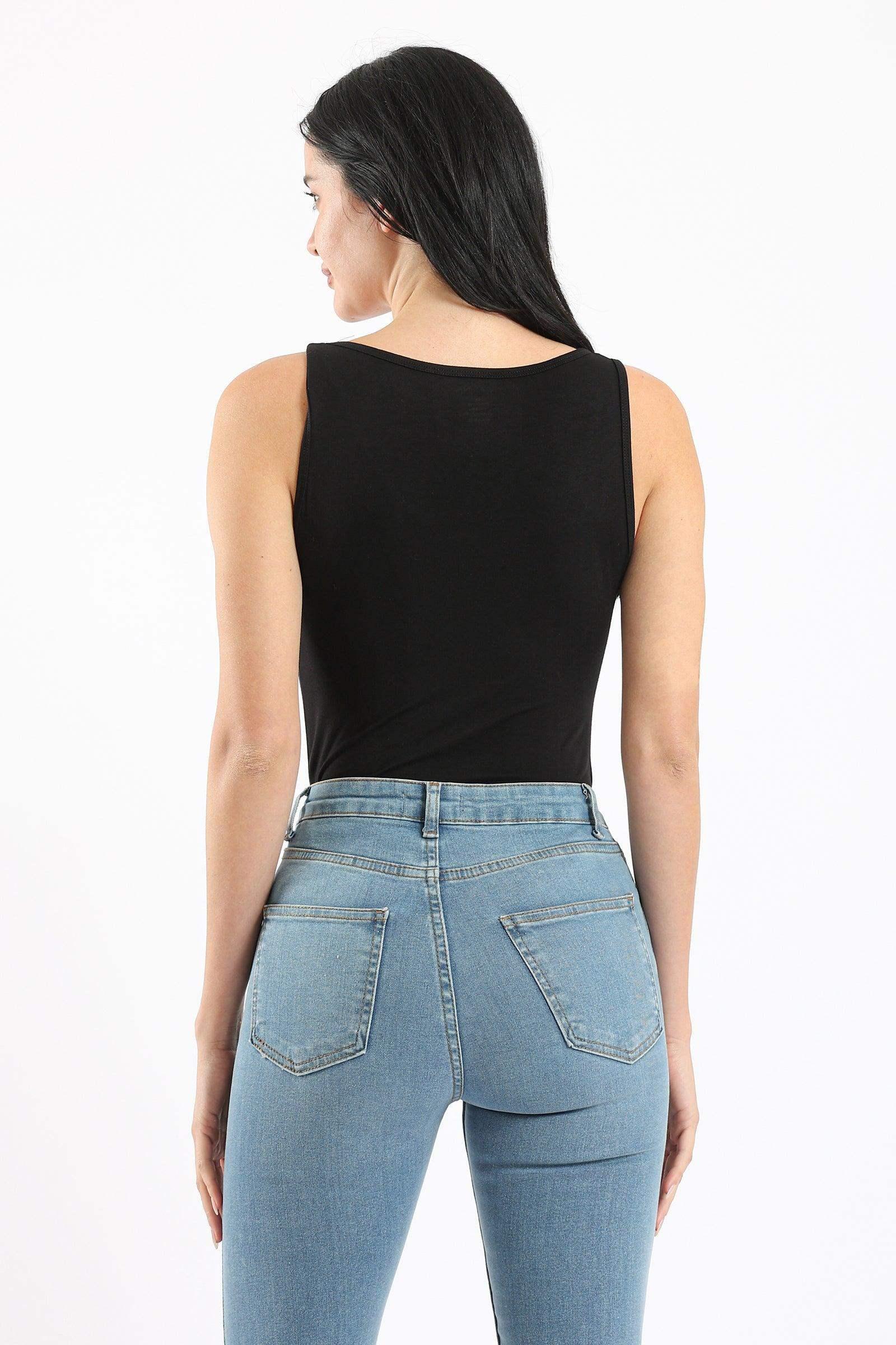 بلوزة بفتحة رقبة واسعة - Carinasaudi.com