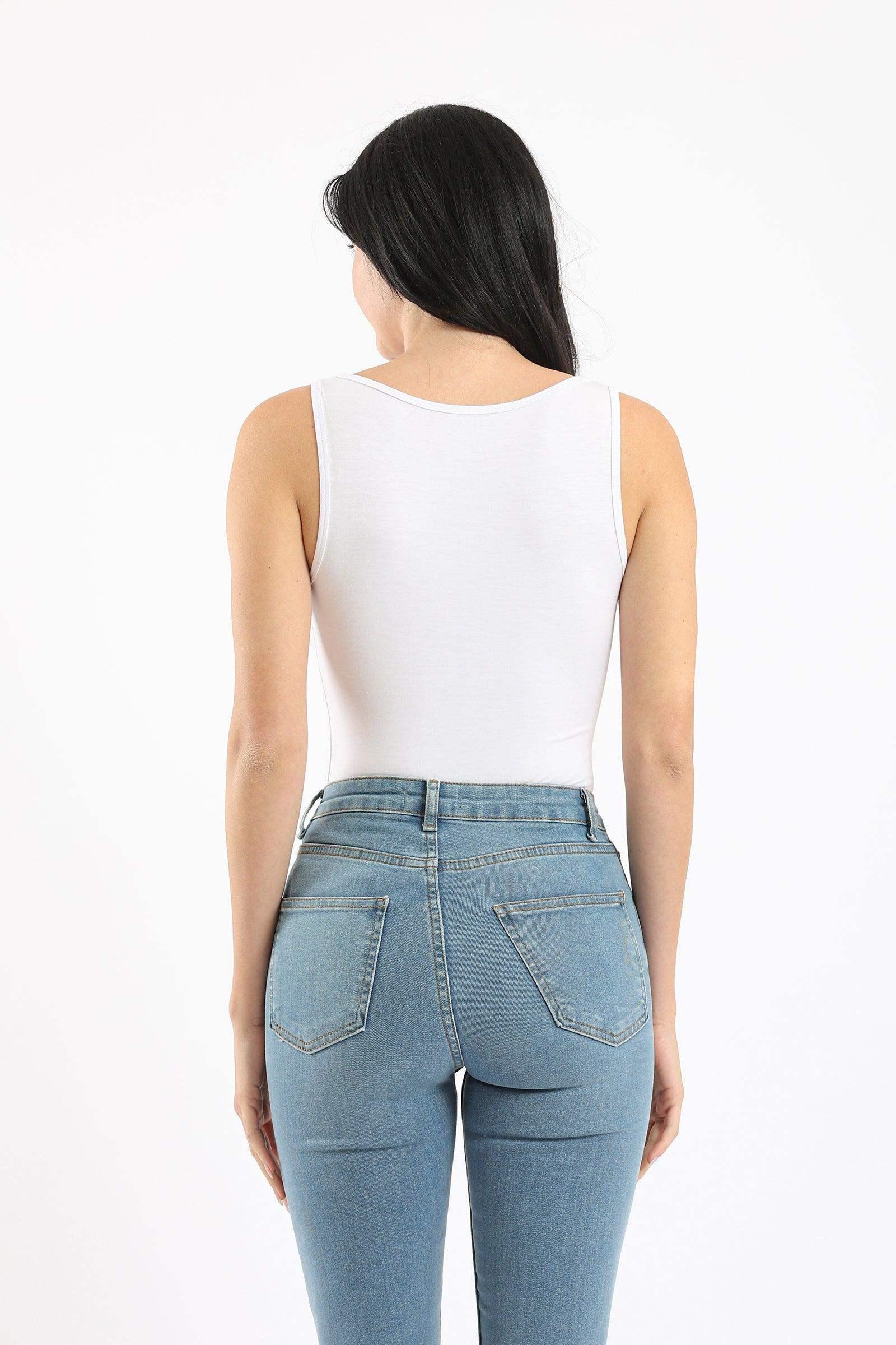 بلوزة بفتحة رقبة واسعة - Carinasaudi.com