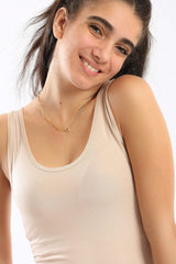 بلوزة بفتحة رقبة واسعة - Carinasaudi.com