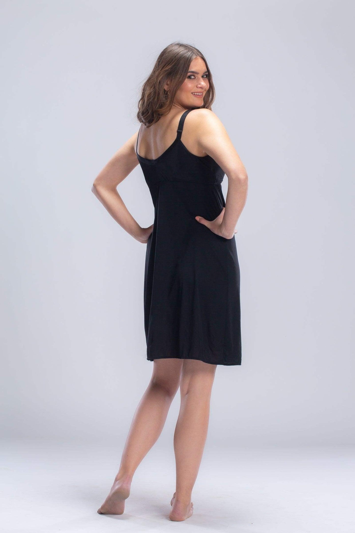 فستان قطن قصير - Carinasaudi.com