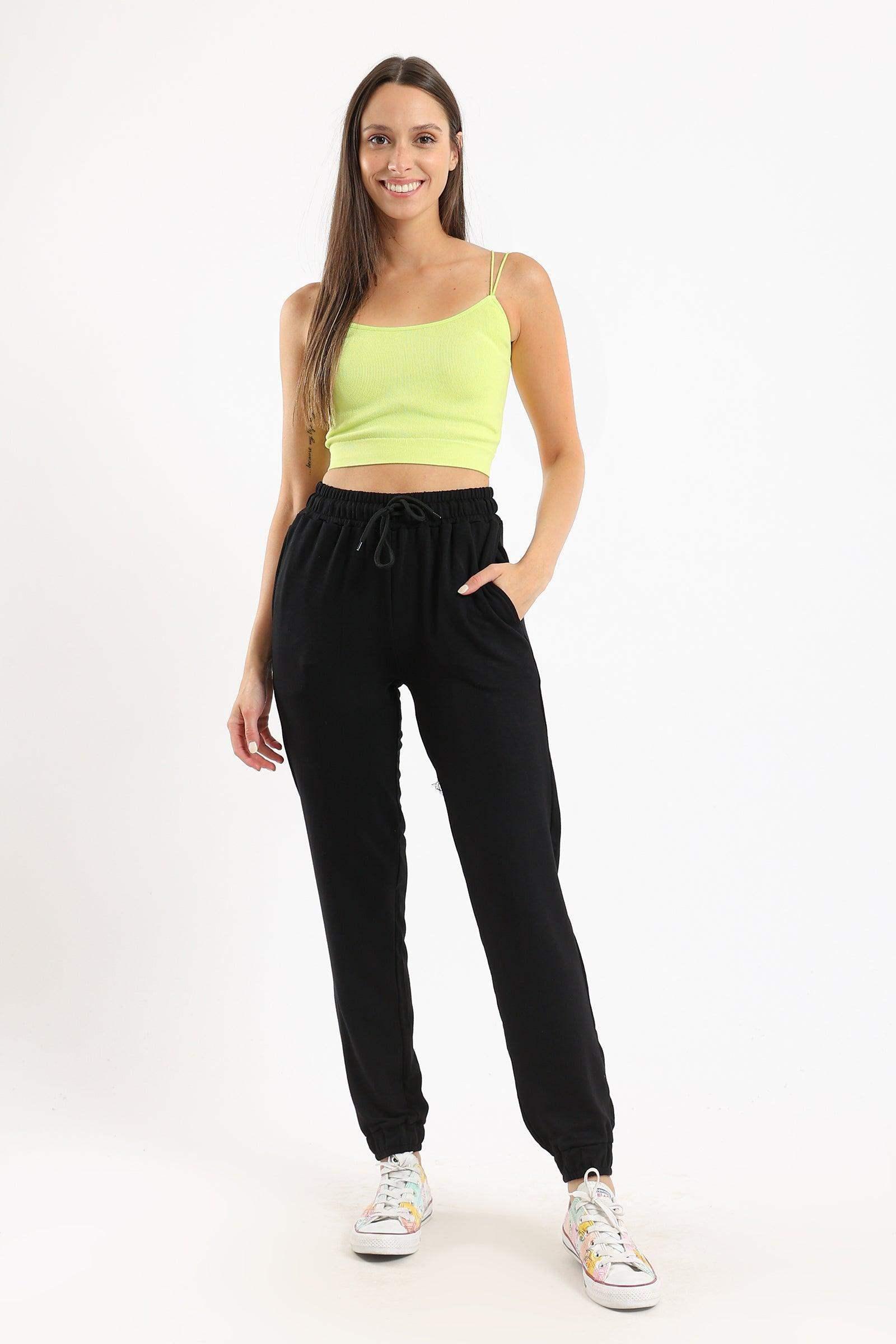 بلوزة قصيرة بحمالات رفيعة - Carinasaudi.com