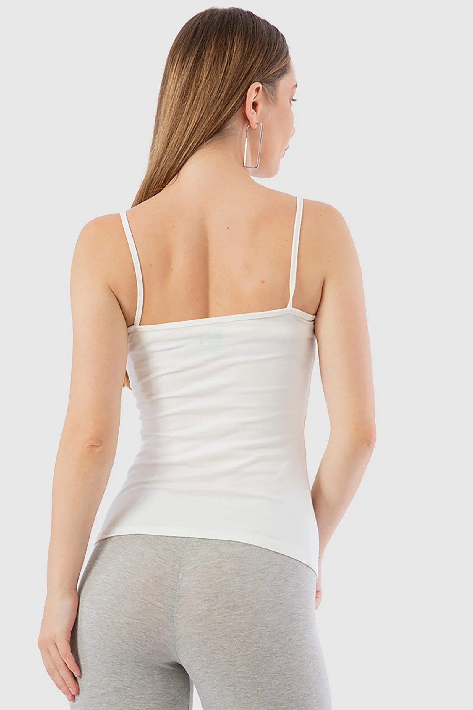 بلوزة بحمالات رفيعة - Carinasaudi.com