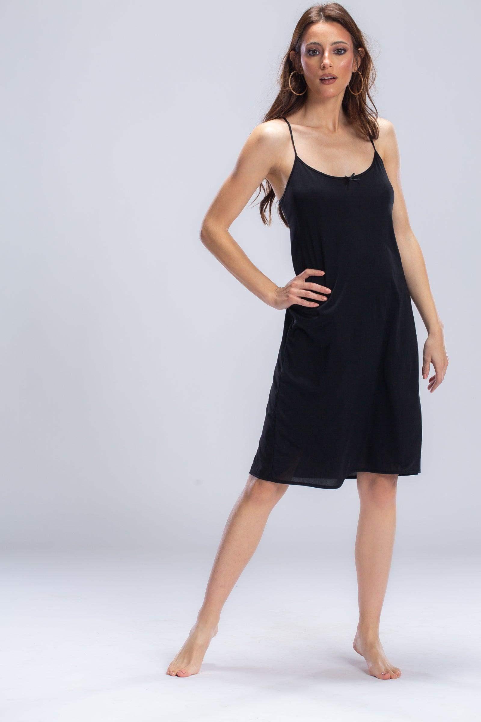 فستان بحمالات رفيعة - Carinasaudi.com