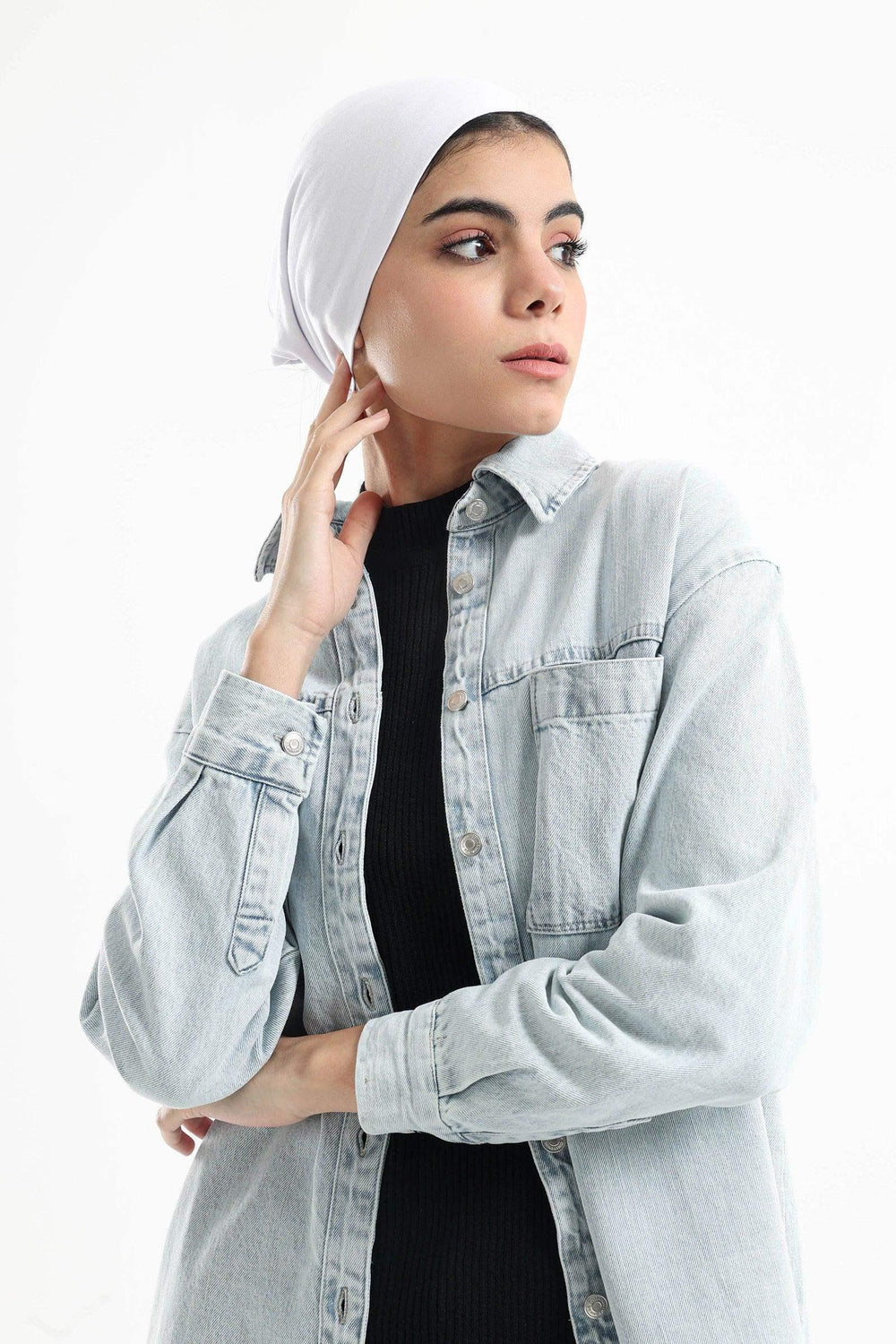 وشاح حجاب برباط خلفي