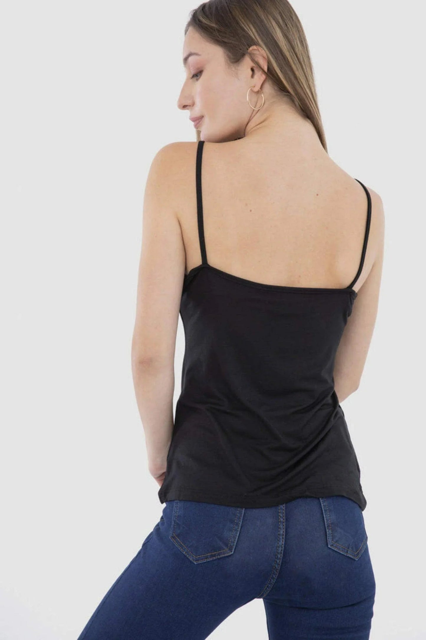 بلوزة فيسكوز بدون أكمام - Carinasaudi.com