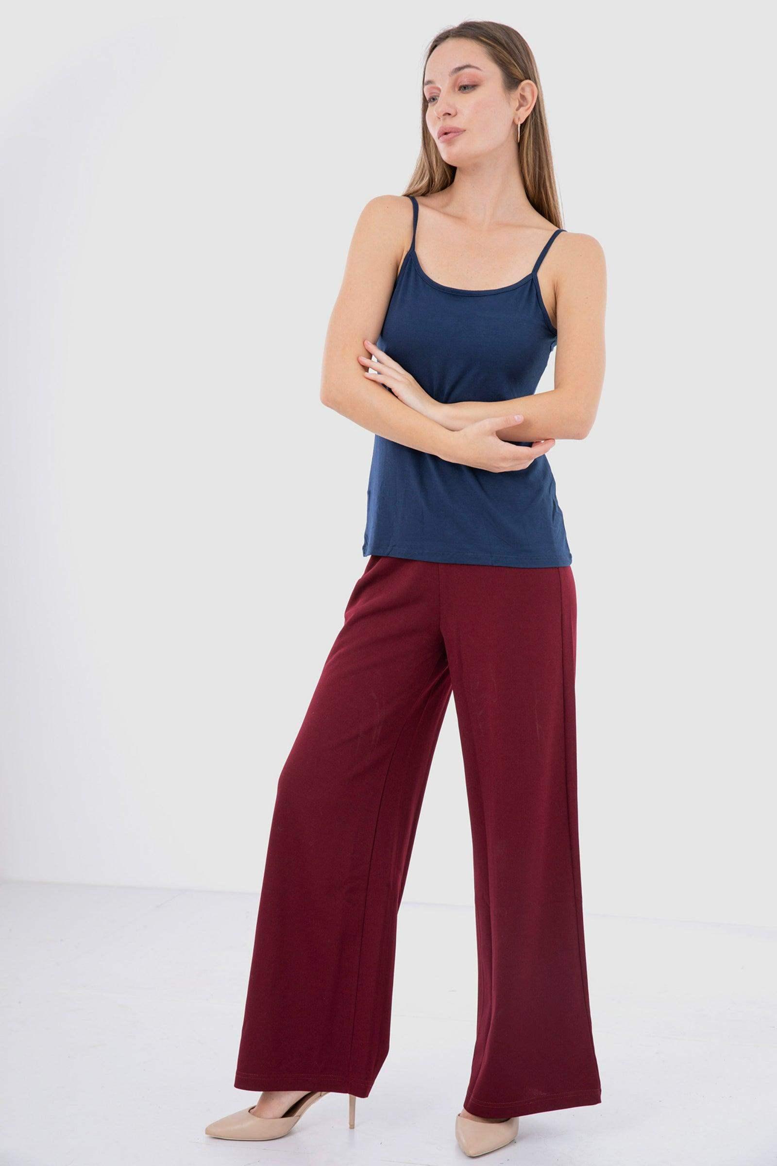 بلوزة فيسكوز بدون أكمام - Carinasaudi.com